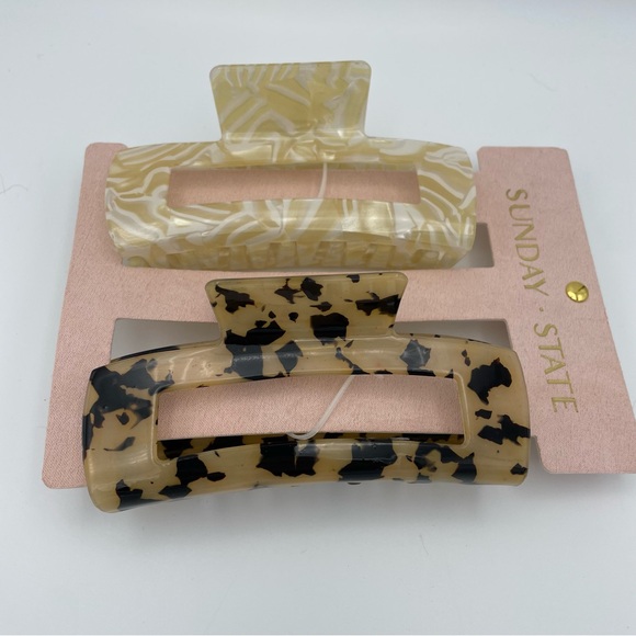 2 Extra Large Hair Claws - Picture 3 of 5